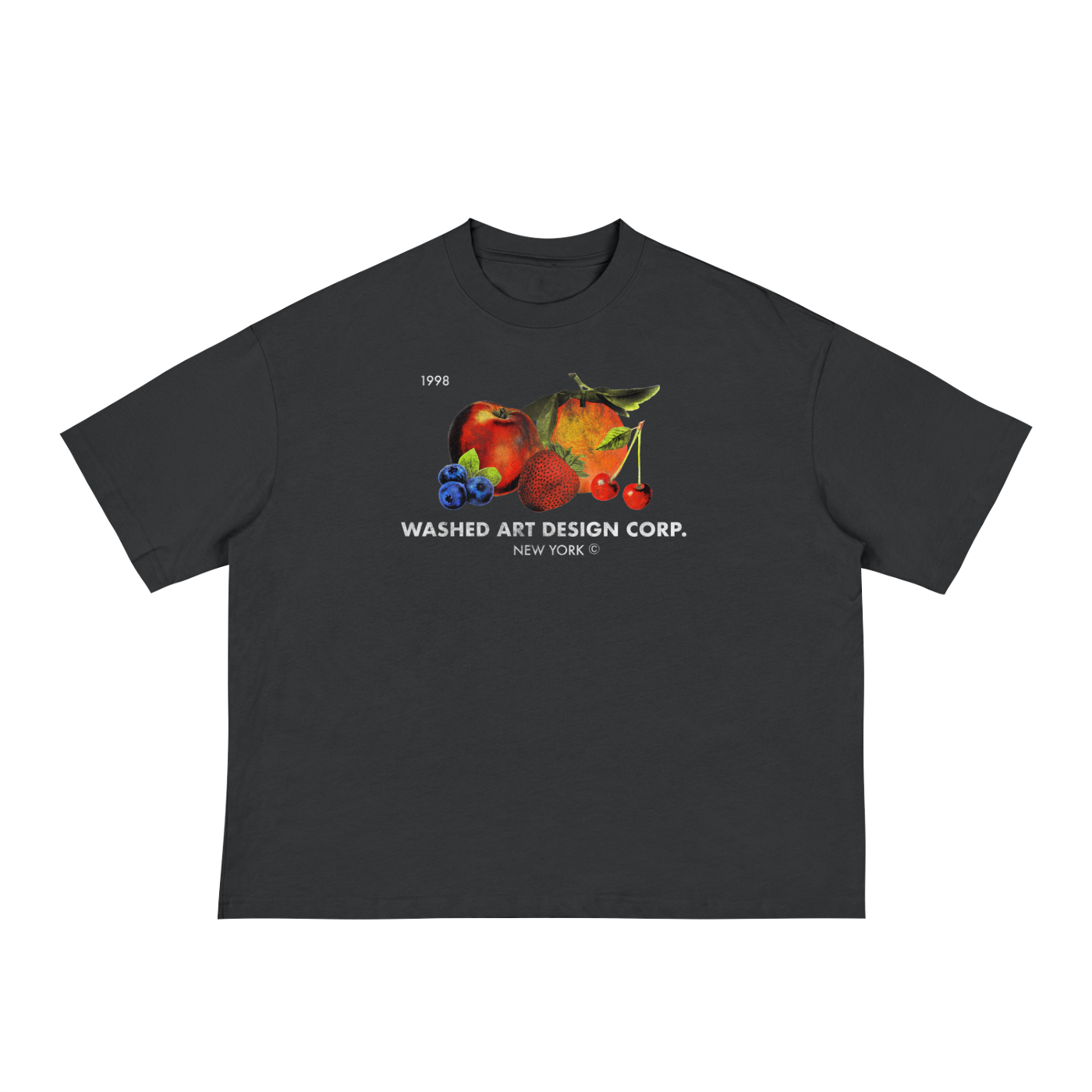 Washed Art Design Corp. (Cropped & Boxy)
